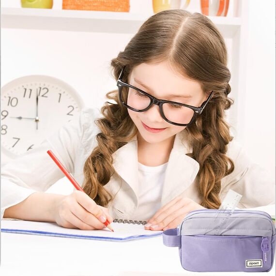 HuaMuDM Federmäppchen, Etui Große Kapazität, Unisex Mäppchen, Stiftetasche, federmäppchen große kapazität, Große Kapazität Pencil Case, Federmäppchen Groß, Super terbar Mäppchen Teenager mit Kapazität