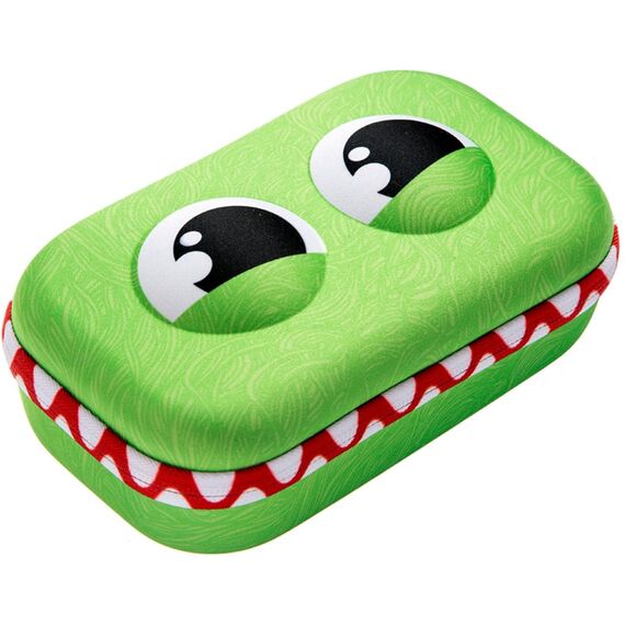 ZIPIT Wildlings Federmäppchen für Jungen, Großes Mäppchen für die Schule, Organizer-Etui für Kinder, Federmappe Grün