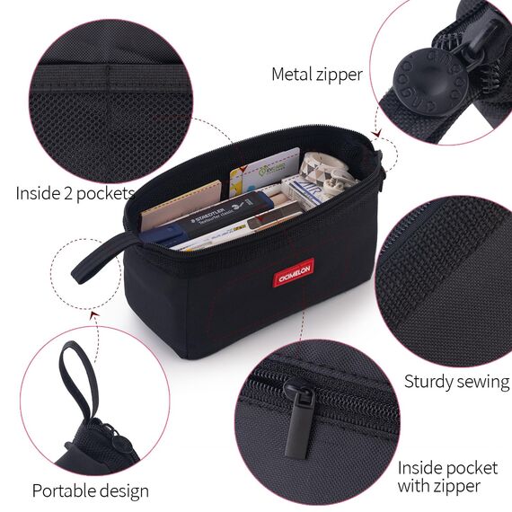 CICIMELON Federmäppchen Mädchen Teenager Mäppchen Stiftetasche Stiftemappe Federtasche Große Kapazität Pencil Case Schulmäppchen