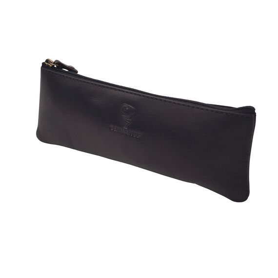 GERMANUS Federmäppchen Leder Colonia (Schwarz)