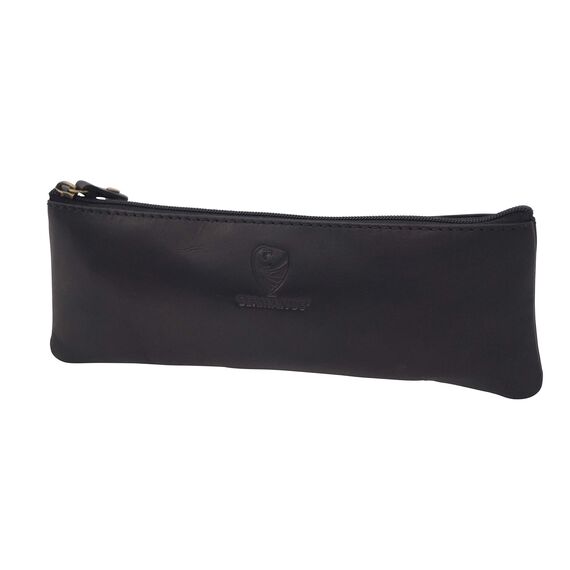 GERMANUS Federmäppchen Leder Colonia (Schwarz)