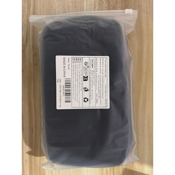 Federmäppchen Federtaschen Mädchen Mäppchen, Große Kapazität Pencil Case Cord Federmäppchen für Schule & Büro Erwachsener Mädchen Geschenk, Navy