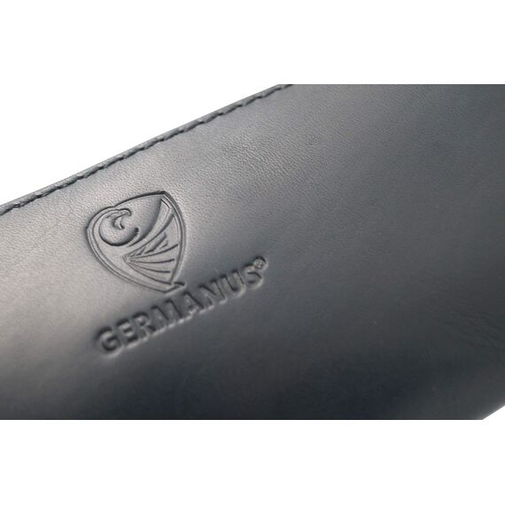 GERMANUS Federmäppchen Leder Colonia (Schwarz)