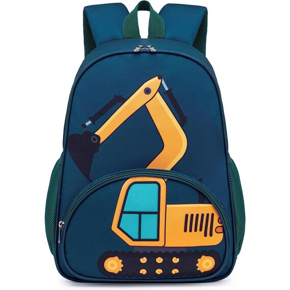LOIDOU Kinderrucksack Jungen Kinder Rucksack Tagesrucksack Vorschulrucksack Kindergartentasche Schulrucksack für Schule Kita 38cm 3-8Y
