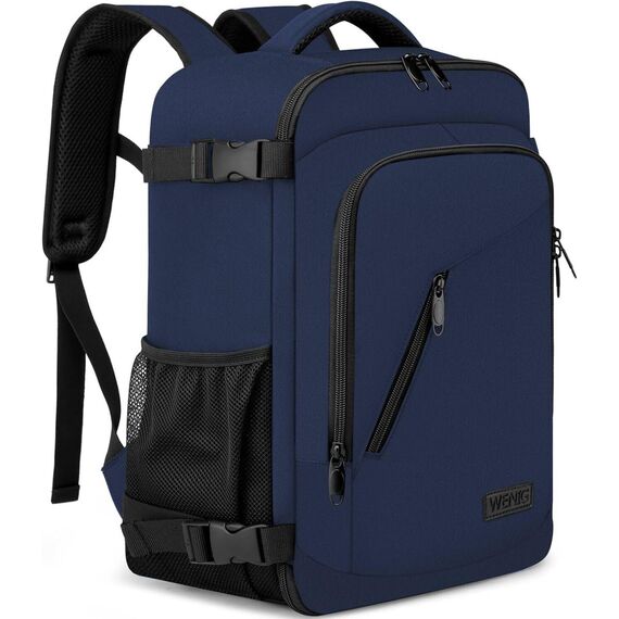 Für Ryanair Handgepäck 40x20x25 Rucksack für Flugzeug 20L Klein Reiserucksack für Herren Damen Tasche Laptop 14 Zoll Mit USB Ladeanschluss Reisetasche für Weekender, Blau