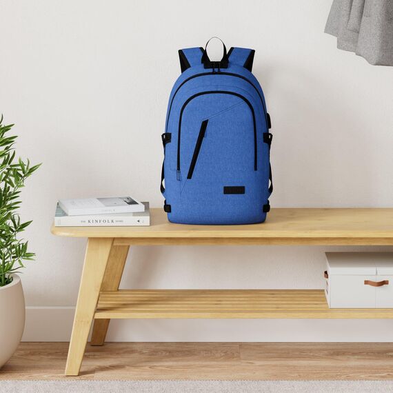 WENIG Laptop Rucksack Herren,15.6 Zoll Laptop Anti Diebstahl Rucksack Tasche Schulrucksack Business Notebook Rucksack Wasserdicht mit USB, Geschenk für Männer,Arbeit Reisen Schüler Jungen Teenager