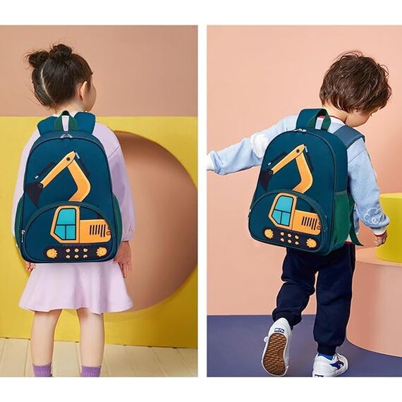 LOIDOU Kinderrucksack Jungen Kinder Rucksack Tagesrucksack Vorschulrucksack Kleinkind Kindergartentasche Schulrucksack für Schule die Kita