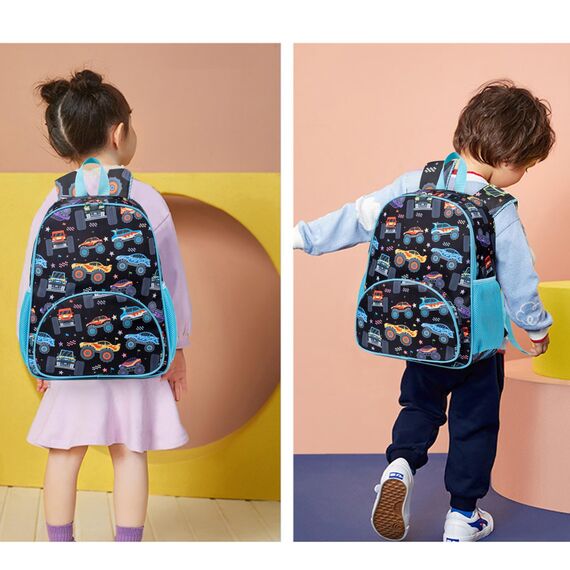 LOIDOU Kinderrucksack Jungen Kinder Rucksack Tagesrucksack Vorschulrucksack Kleinkind Kindergartentasche Schulrucksack für Schule die Kita