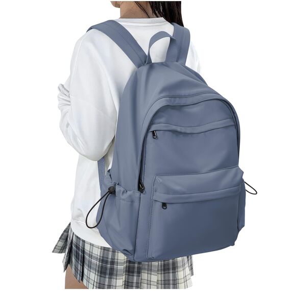 HYC00 Schulrucksack Teenager Mädchen Schultaschen Causal Daypacks Damen College Rucksack Leichter Rucksack Mädchen Teenager Schule Schultasche Wasserdicht Laptop Rucksack 14 zoll Backpack,Blau Lila