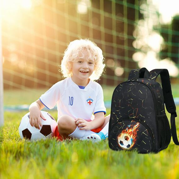 LOIDOU Kinderrucksack Jungen Kinder Rucksack Tagesrucksack Vorschulrucksack Kleinkind Kindergartentasche Schulrucksack für Schule die Kita