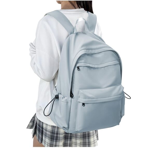 HYC00 Schulrucksack Teenager Mädchen Schultaschen Causal Daypacks Damen College Rucksack Leichter Rucksack Mädchen Teenager Schule Schultasche Wasserdicht Laptop Rucksack Damen 14 zoll Backpack,Blau