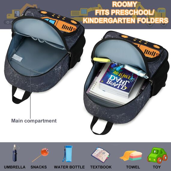 LOIDOU Children's Backpack Boys Kids Backpack Daypack Preschool Backpack Toddler Nursery Bag School Backpack for School Nursery,ein Fußball, Classic