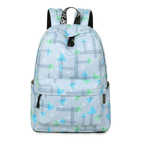 Joymoze Klassischer Einfarbiger Wasserdichter Schulrucksack für Teenager Retro Freizeit Rucksack (Pfeil)