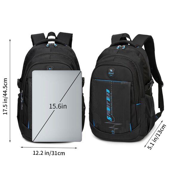 SIVENKE Rucksack Schulrucksack Jungen Teenager Schultasche Schulranzen Laptop Bag Multifunktionale Tagesrucksack Wasserabweisend Bookbag Backpack Kinderrucksack für Schule Reisen
