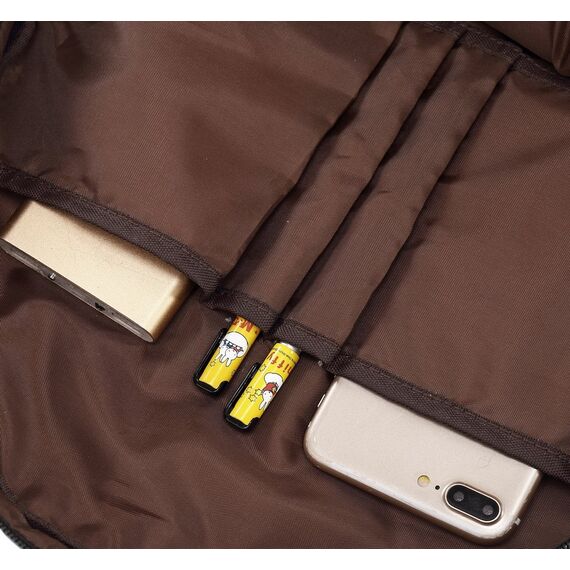 Joymoze Klassischer Einfarbiger Wasserdichter Schulrucksack für Teenager Retro Freizeit Rucksack (Chalet)