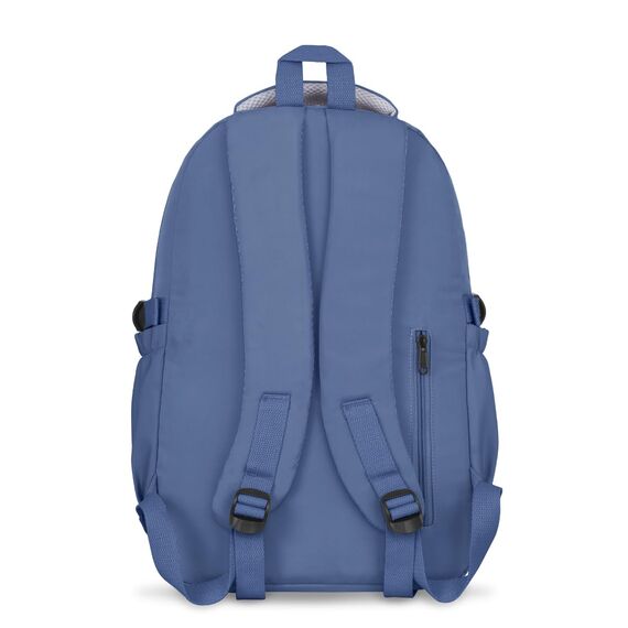 FIORETTO schulrucksack Teenager Mädchen Damen Schulranzen Schultasche School Bag Rucksack Schule 14" Laptopfach, Wasserabweisend & Leicht Dunkelblau