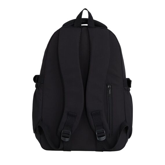 FIORETTO schulrucksack Teenager Mädchen Damen Schulranzen Schultasche School Bag Rucksack Schule 14" Laptopfach, Wasserabweisend & Leicht Schwarz