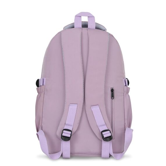FIORETTO schulrucksack Teenager Mädchen Damen Schulranzen Schultasche School Bag Rucksack Schule 14" Laptopfach, Wasserabweisend & Leicht Lila