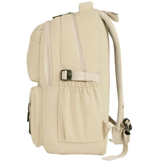 FIORETTO schulrucksack Teenager Mädchen Damen Schulranzen Schultasche School Bag Rucksack Schule 14" Laptopfach, Wasserabweisend & Leicht Weiß