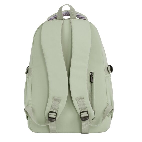 FIORETTO schulrucksack Teenager Mädchen Damen Schulranzen Schultasche School Bag Rucksack Schule 14" Laptopfach, Wasserabweisend & Leicht Grün