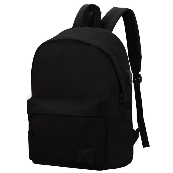 SUPACOOL Leichter Laptop Rucksack für Herren Damen, Schulrucksack mit USB Ladeanschluss für Jungen, Mädchen und Teenager, Rucksack Daypack für College
