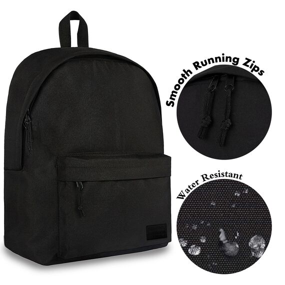 SUPACOOL Leichter Laptop Rucksack für Herren Damen, Schulrucksack mit USB Ladeanschluss für Jungen, Mädchen und Teenager, Rucksack Daypack für College
