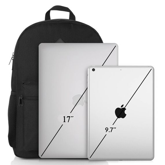 YAMTION Laptop-Rucksack 17,3 Zoll (43,9 cm) für Damen und Herren, Schulrucksack, Schultasche, College-Tasche, für Mädchen und Jungen