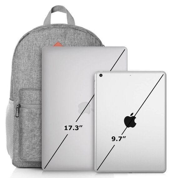 YAMTION 17,3 Zoll Rucksack Herren Schulrucksack Damen,Schulranzen Jungen Teenager Schultasche Mädchen mit USB Ladeanschluss für Universität Business Städtetrip Studium