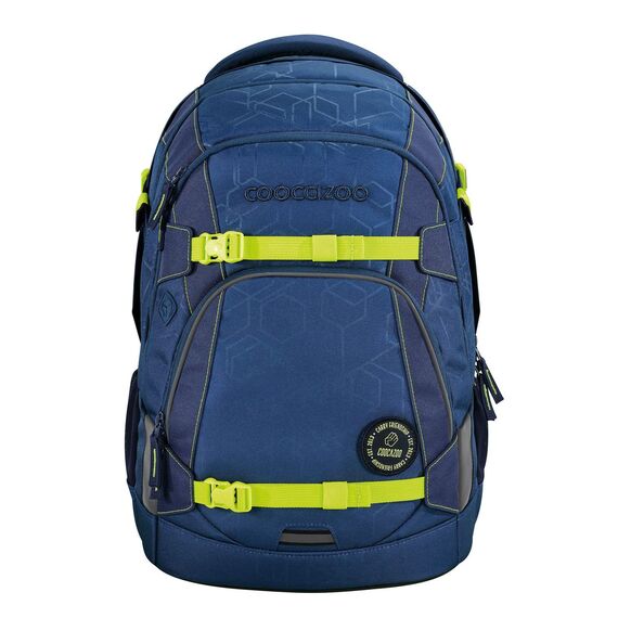 Coocazoo Schulrucksack MATE „Blue Bash”, blau, ergonomischer & anpassbarer Tornister, höhen- & größenverstellbar, mit Brustgurt & Hüftgurt, ab der 3. Klasse