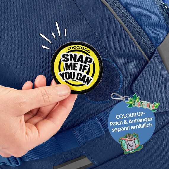 coocazoo Schulrucksack Mate „All Blue”, blau, ergonomischer & anpassbarer Tornister, höhen- & größenverstellbar, mit Brustgurt & Hüftgurt, ab der 3. Klasse