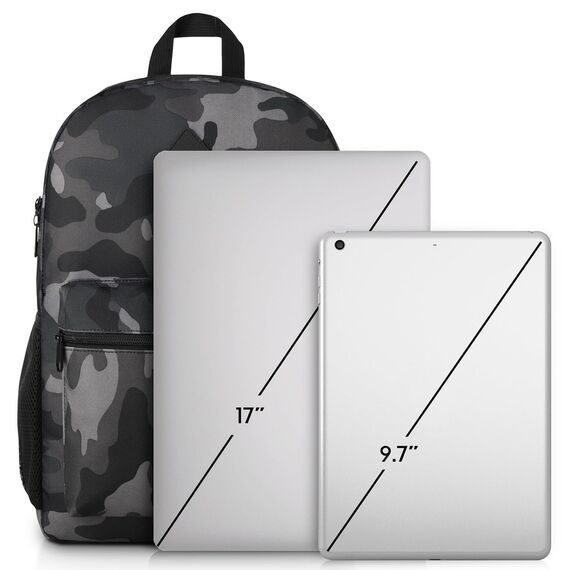 YAMTION 17,3 Zoll Rucksack Herren,Schulrucksack Jungen Teenager,Schulranzen Universität Schultasche für Uni Büro Arbeit Stadt Reise Studium Schule