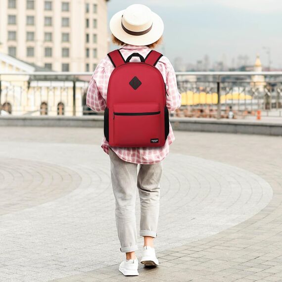 YAMTION Schulrucksack Mädchen Teenager Rucksack Damen,Schultasche Frauen Schulranzen Damen Rucksack Schule mit 15,6 Zoll Laptopfach für Universität Städtetrip Studium