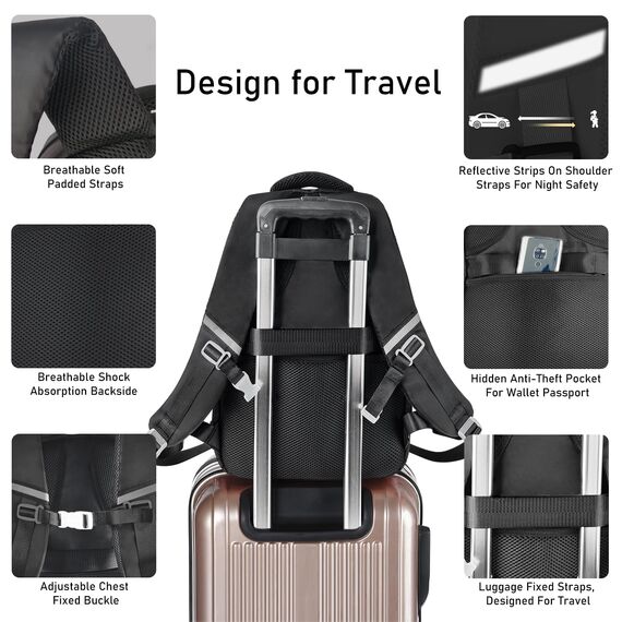 Schulrucksack Mädchen Teenager Rucksack Tagesrucksack Damen 16 Zoll Laptop-Rucksäcke Wasserdicht Daypack, 5-10 klasse 10 11 12 13-22 Jahre Schulranzen Schultaschen Set für Schule School Bags Backpack