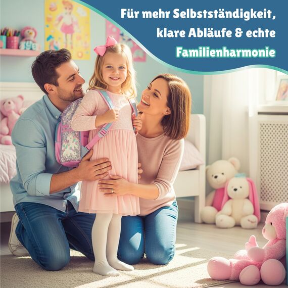 ????????????????????????® Tagesplaner mit Kalender [241 MAGNETE] - Montessori Routine Planer Kinder - Kinderkalender & Tagesplan magnetisch - Aufgabentafel Aufgabenplaner Routineplaner - Tagesablauf Routinen Plan