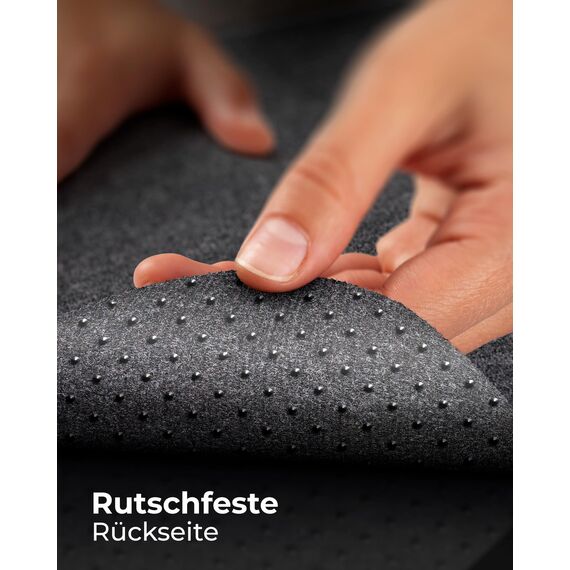 MYMIND® Schreibtischunterlage Filz [Rutschfest] 100x40cm - Premium antirutsch XXL Mauspad - Schreibunterlage für Homeoffice - Schreibtisch Unterlagenmatte - Desk Mat - Schreibtisch Unterlage Büro