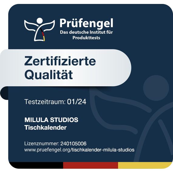 Tischkalender 2025 Quer - Für mehr Organisation & Produktivität - Wochenkalender 2025 für Schreibtisch - Kalender 2025 Tischkalender Wochenplaner 2025