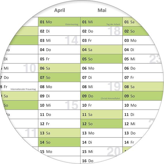 XXL Wandkalender 2026 abwischbar – DIN B0 (140 x 100 cm) Jahresplaner – inkl. 4 Marker & Schwamm – feucht korrigierbar – großer Kalender Deutsch – von Kalenderoutlet