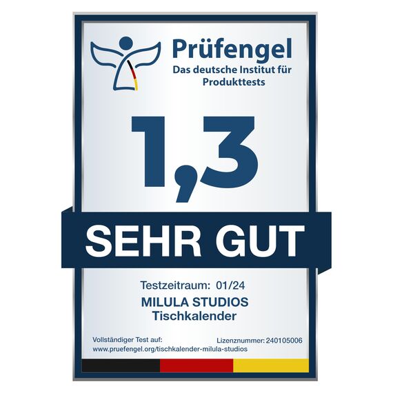Tischkalender 2025 Quer - Für mehr Organisation & Produktivität - Wochenkalender 2025 für Schreibtisch - Kalender 2025 Tischkalender Wochenplaner 2025