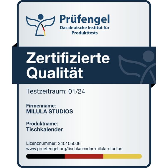 Tischkalender 2025 Quer - Für mehr Organisation & Produktivität - Wochenkalender 2025 für Schreibtisch - Kalender 2025 Tischkalender Wochenplaner 2025
