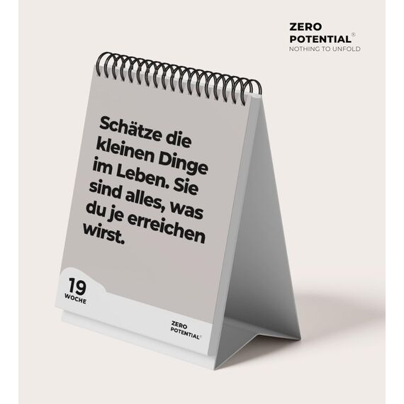 Demotivierender Kalender mit sarkastischen Sprüchen als Geschenk für Kollegen oder Büro Deko (Bunt- Büro, A6)