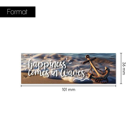 Timr 7 Ersatzmagnete für Edelstahl Tischkalender zum Aufstellen I Maritim I Geschenkidee I tr301