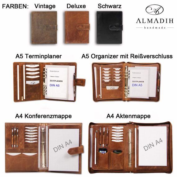 A6 Kalendereinlage 2026 (1 Woche auf 2 Seiten)Wochenplaner für alle gängige Ledermappen Terminplaner Organizer Kombimappe Zeitplaner Ersatz Kalender Einlagen Wochen Kalendarium Jahresplan (A6 Kompakt)
