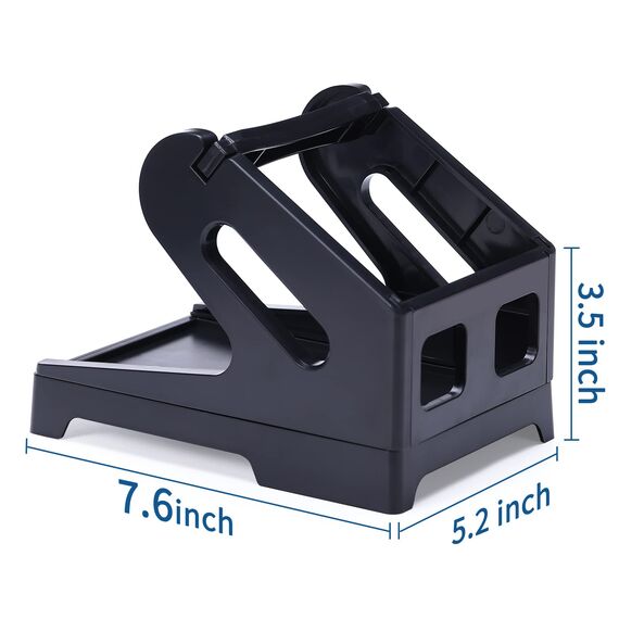 Phomemo Thermo-Etikettenhalter 2-in-1 für Rollen und Endlosetiketten, Kompatibel mit MUNBYN, Phomemo, Rollo, Asprink, iDPRT, Polono, Itari Etikettendrucker