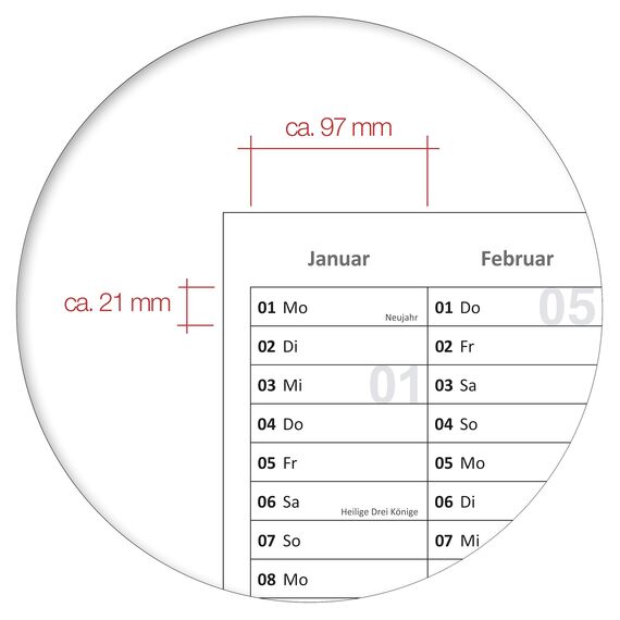 XXL Jahresplaner 2026 gefaltet – Wandkalender DIN A0 (118,8 x 84 cm) mit Feiertagen & Schulferien – großer Kalender für Büro & Zuhause – stabile Qualität auf 135g Papier – von Kalenderoutlet