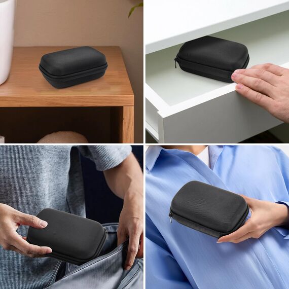 Mini-Tasche für SUPVAN Etikettiergerät, Bluetooth, tragbar, Etikettendrucker, Tasche, Kabel, Aufbewahrung, Kabel, Zubehör, Reise, Essential, für Etikettendrucker E10 (14 x 9 x 6 cm)