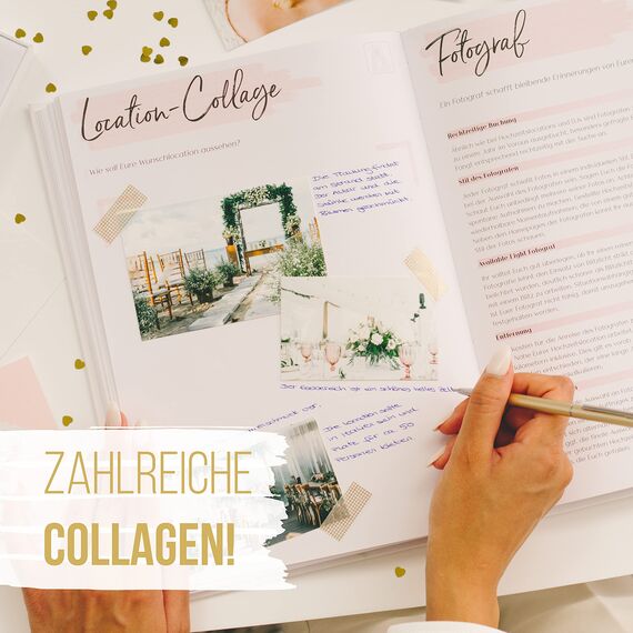 TWIVEE - Der kompakte Hochzeitsplaner - Wedding Planner - deutsch - über 120 Seiten - Organizer für Eure Trauung - Buch zur Hochzeit - Ideales Verlobungsgeschenk