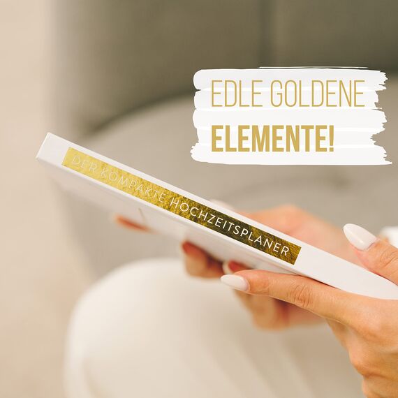 TWIVEE - Der kompakte Hochzeitsplaner - Wedding Planner - deutsch - über 120 Seiten - Organizer für Eure Trauung - Buch zur Hochzeit - Ideales Verlobungsgeschenk