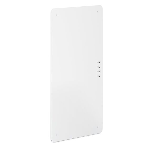 Flatbo Magnettafel aus Metall, 70 x 35 cm, Tafel für Postkarten, Urlaubssouvenirs oder Notizen. Inklusive 4 Magnete und Montageset.