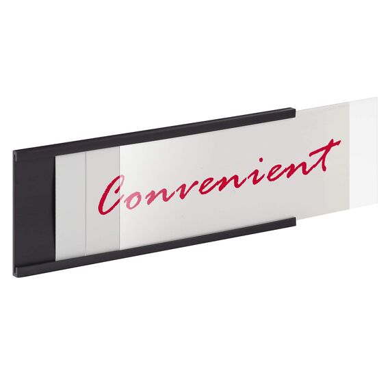 LLPT Magnetische Etikettenhalter | Beschreibbare Magnet-Etiketten für Schule Büro Whiteboards Kühlschränke Magnettafeln (MH2150) | 50 Stück | 25MM x 50MM