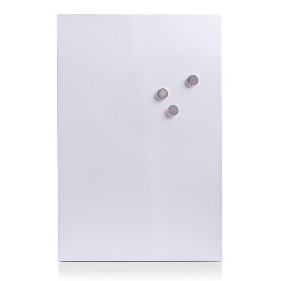 Zeller 11123 Magnettafel, Metall, 40 x 60 cm, weiß